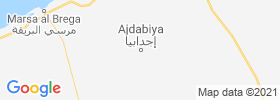 Ajdabiya map